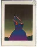 Les lunettes, c. 1970 by Jean-Michel Folon, Sérigraphie sur vélin, sold Sep 2026