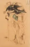 Le couple d'élégants by André Paul Artigue, Gravure, sold Sep 2026