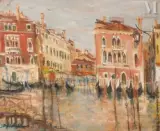 Venise by Serge Belloni, Huile sur panneau, sold Sep 2026