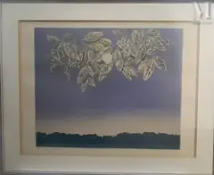 La page blanche by Georgette Magritte, Lithographie en couleurs, sold Jul 2025