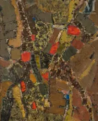 Gros bouchon by Oscar Gauthier, Huile sur toile, sold Jul 2025