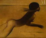 Nu féminin by Maurice Musin, Huile sur panneau, sold Jul 2025