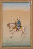 Portrait équestre (19)30 by Mohammed Racim, Gouache rehaussée d'or, sold Jul 2025
