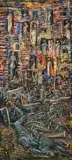 Vibration by Hassane Amraoui, Acrylique sur toile, sold Jul 2025