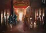 Corridor by Mahmoud Sehili, Huile sur toile, sold Jul 2025