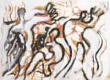 Sans titre by André Elbaz, Aquarelle sur papier, sold Jul 2025