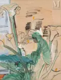 Les Arums by Raoul Dufy, 1926, Aquarelle, gouache et mine de plomb sur papier, sold Jul 2025