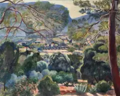 Le Pas de la Colle, Cassis by Henri Manguin, 1912, Huile sur toile d'origine, sold Mar 2019