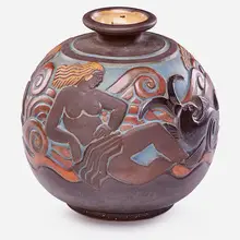 Art Deco Vase by Mougin, France, sold Sep 2017