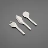 Sekki dessert flatware by Oki Sato, 2013, stainless steel, sold May 2023