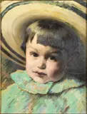 The Little Provincial by Orlando Greenwood, 1924, Oil on Canvas, offered Feb 2023
