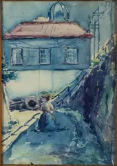 Factors Walk, Savannah by Ralph Avery, Watercolor, offered Oct 2022