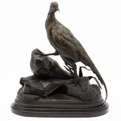 Pheasant by Jules Moigniez, Bronze, offered Oct 2022