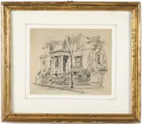 Sorrell Weed House by Christopher Murphy Jr., Pencil, offered Oct 2022