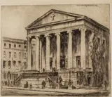 Christ Church by Christopher Murphy Jr., c. 1930, Etching, offered Oct 2022