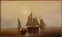 Early Morning Sailing by Francis A. Silva, Oil on Canvas, offered Oct 2022