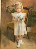 Ashley by Joe Bowler, Oil on Canvas, offered Oct 2022