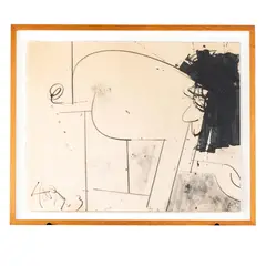 Hassel Smith (American, 1915-2007)Untitled, 1963Acrylic and by Hassel Smith, graphite on paper, initialed and, offered Sep 2024
