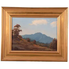 Christin Coy (American, 20th/21st Century)'Summer Evening, Mt. Tam' by Christin Coy, Oil on canvasSigned l/l9in. x 12in ( 23cm. x 30cm)Framed: 17in. x 14in (43cm x 3, offered Sep 2024