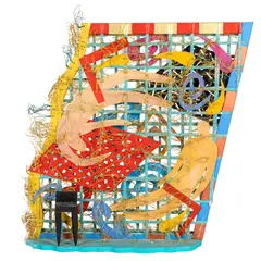 SculptureSigned: Nance O'BanionThe by Nance O'Banion, mixed media assemblage showing an influence of Chagall.30in. x 26in. (76cm x 66c, offered Aug 2024