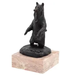 Untitled by Harold von Schmidt, Bronze BearGrizzly BearSigned, offered Jul 2024