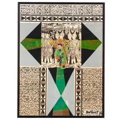Untitled by Dorr Bothwell, Collage, Mixed Media'Tau/Tao'From the series: Past HistorySigned, offered Jun 2024