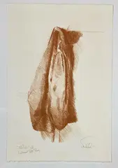Untitled by John Sandlin, Lithograph 1975 Proof. Excellent condition. Approx. 22 in x 17 in, offered Aug 2021