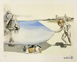 Untitled by Salvador Dalí, etching, 1988, offered Jan 2021