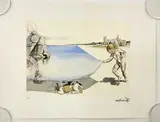Untitled by Salvador Dalí, etching, 1988, offered Aug 2020