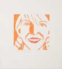 Jessica by Alex Katz, 1994, Woodcut, offered Jun 2023