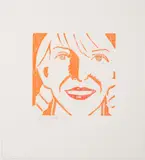 Jessica by Alex Katz, 1994, Woodcut, offered Jun 2023