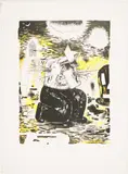 Paper Hat by Bill Cass, 1993, lithograph from one, offered Jun 2023