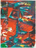 St. Louis Color Composition by Daniel Cytron, 1981, Lithograph from five aluminum, offered Jun 2023
