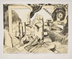 Untitled by Hugh C. Yorty, 1979, Lithograph from two aluminum, offered Jun 2023