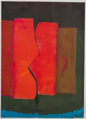 Untitled by Marietta Berman, Gouache and collaged paper, offered Jun 2023