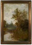Untitled by Augustus Spencer, Oil on canvas, offered Mar 2023