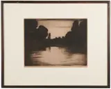 Afterglow by William Hugh Canning Montgomerie, Etching, offered Mar 2023