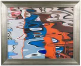 Painting ( by Ralph Williams, gouache) on paper, offered Mar 2023