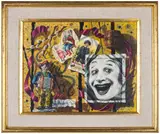 Barrel of Laughs by Larry Elliot, Oil on board, offered Mar 2023