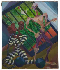 Untitled by Lee, Oil on canvas, offered Dec 2022