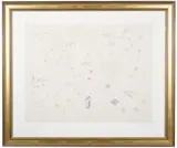 Color by Lawrence Kupferman, pencil on paper, offered Dec 2022