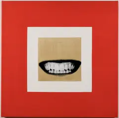 Untitled by Christopher Makos, Acrylic, metalic paint and silkscreen on canvas. 1989, offered Dec 2022