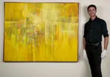 Untitled by Henry Bahm, Oil on canvas, offered Dec 2022
