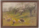 Untitled by John Austin Sands Monks, Oil on canvas, offered Dec 2022