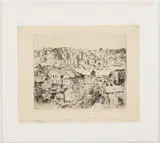 East Gloucester by William Meyerowitz, 1920, Etching, offered Dec 2022