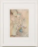Moon Phase #1 by Mary Ann Santos, Watercolor on paper, offered Dec 2022