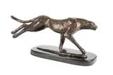 Untitled (Cheetah) by Donald Greig, 2000, bronze, sold Jun 2024