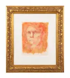 Untitled - Portrait of a Man (Seven Deadly Sins Series) - 1967 by Leonor Fini, lithograph on paper, sold Jun 2024