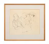 Haifische - circa 1920 by George Grosz, lithograph on paper, sold Jun 2024