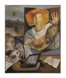 #1 - 1971 by Guy Robinson, oil on canvas, sold Jun 2024